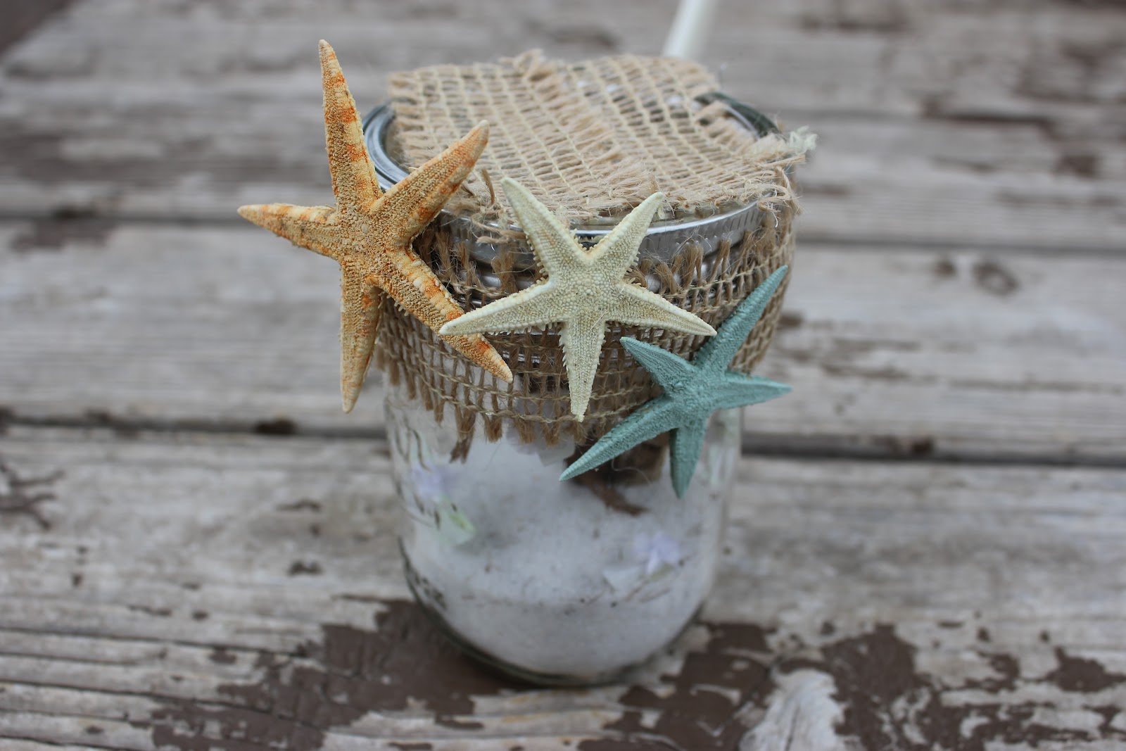 "Isabelle Thornton" Le Chateau des Fleurs Coastal Fireflies jar craft