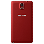 Red Samsung Galaxy Note III