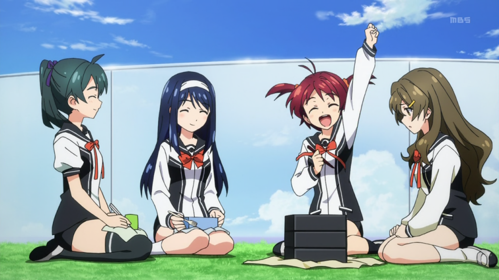 Operation Vividred Amigas anime mahou shoujo manga accion aventura