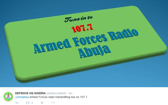 Armed Forces Radio Begins Live Transmission