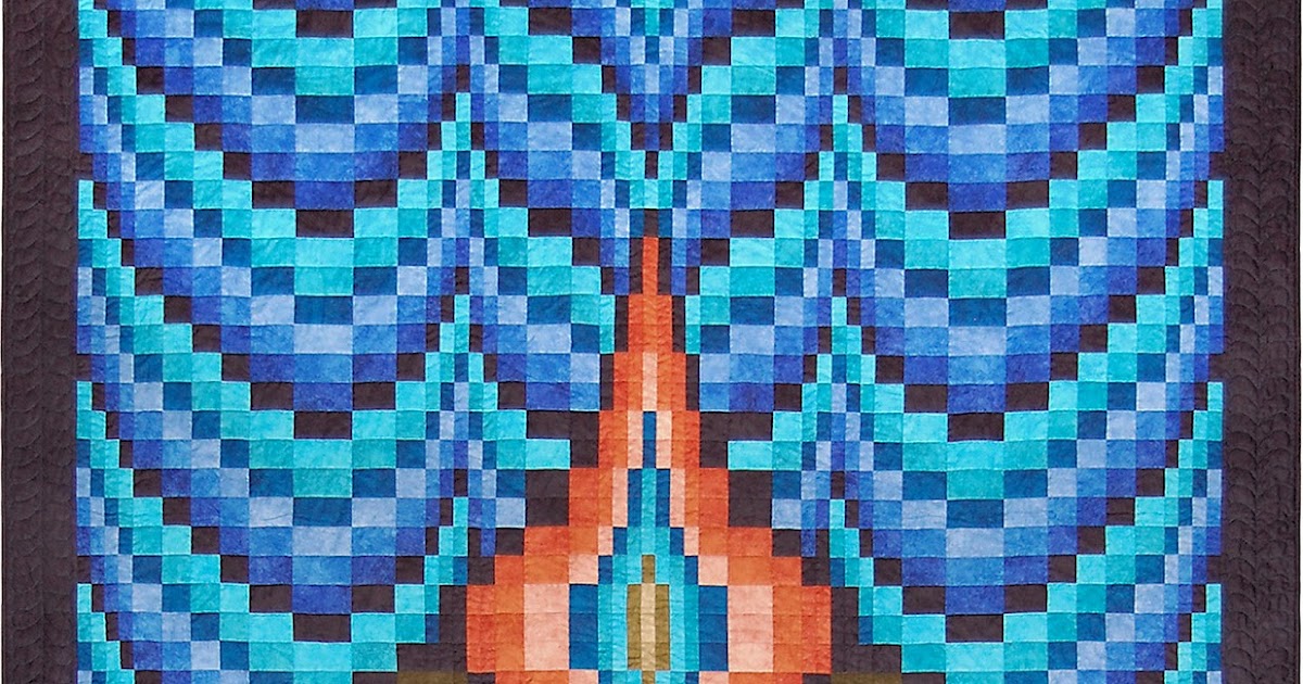 Quilt Inspiration Quilted Tapestries the Bargellos of Dereck Lockwood