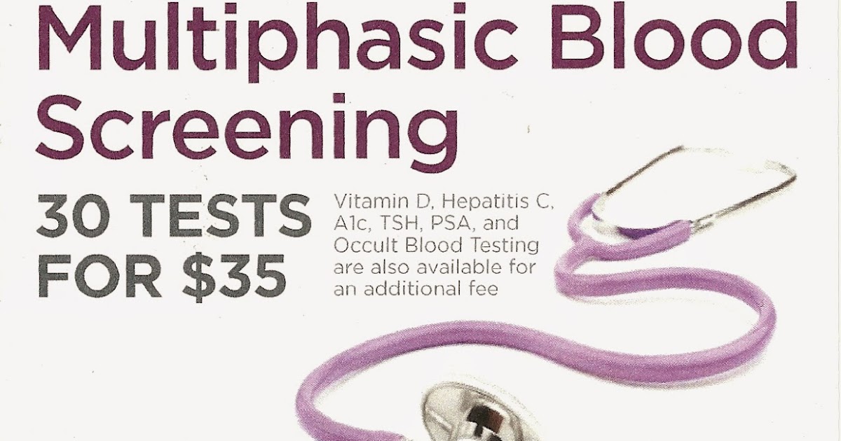 Cameron County PA News Multiphasic Blood Testing