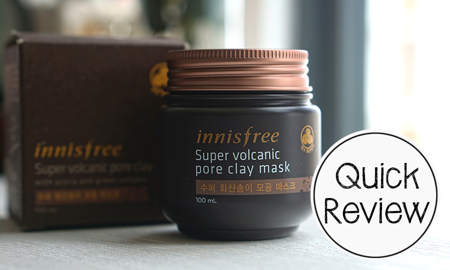 Quick Review Innisfree Super Volcanic Pore Clay Mask Emily's Anthology a Malaysian beauty blog