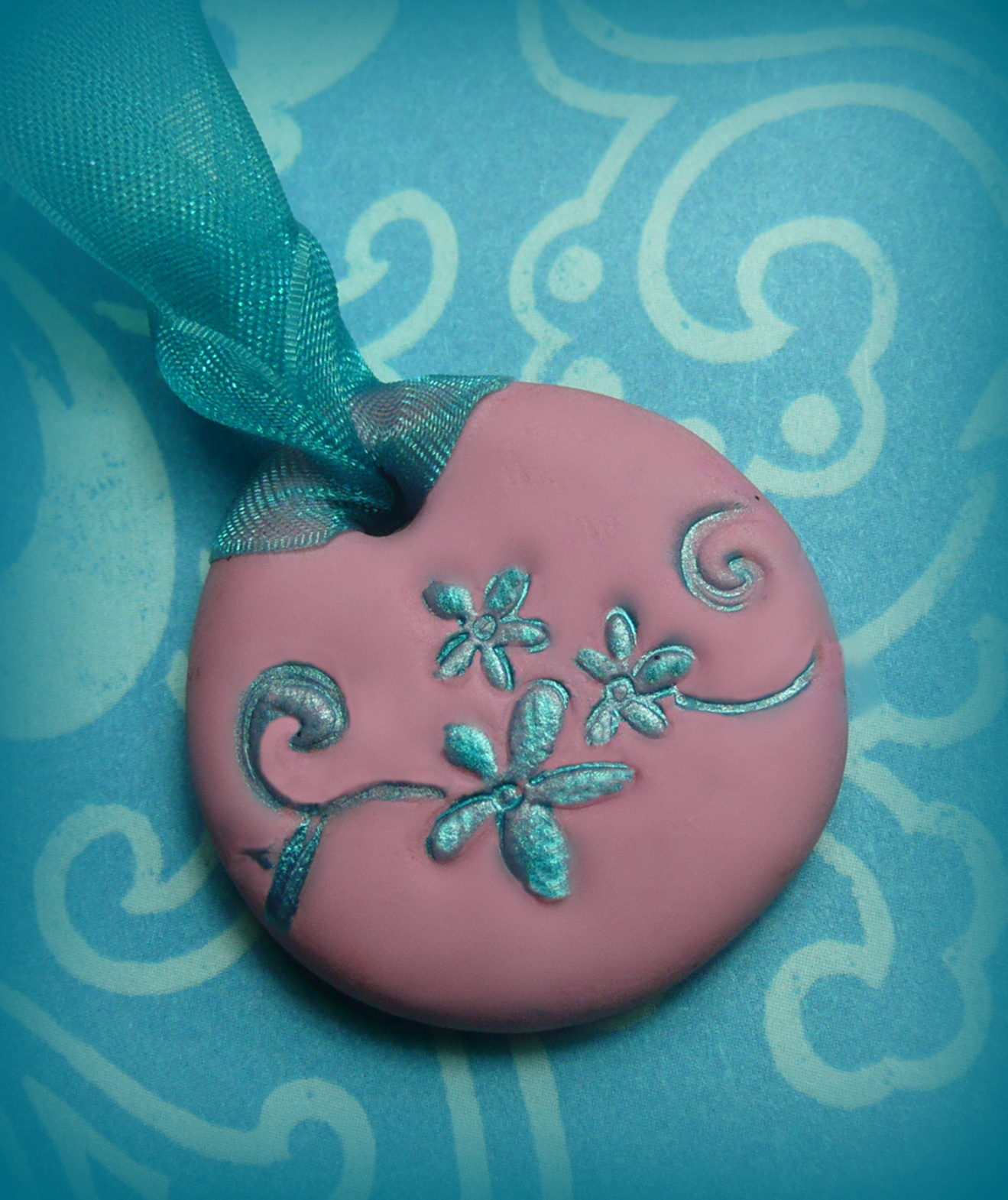 Sandy's Creations in Clay Polymer Clay Bookworm