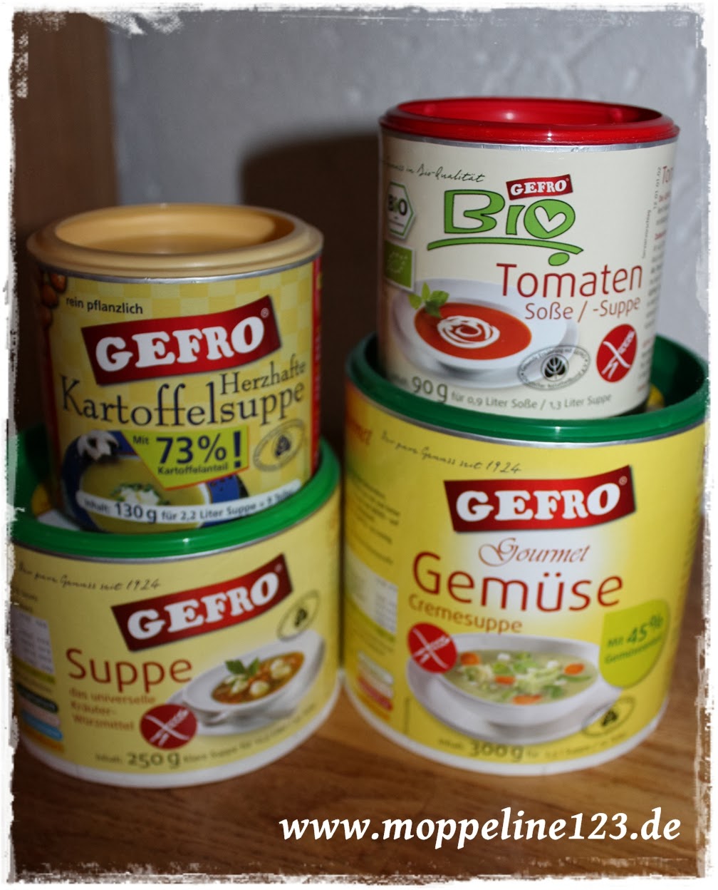 Moppeline123 Produkttest Gefro Suppen Sossen Und Wurzen
