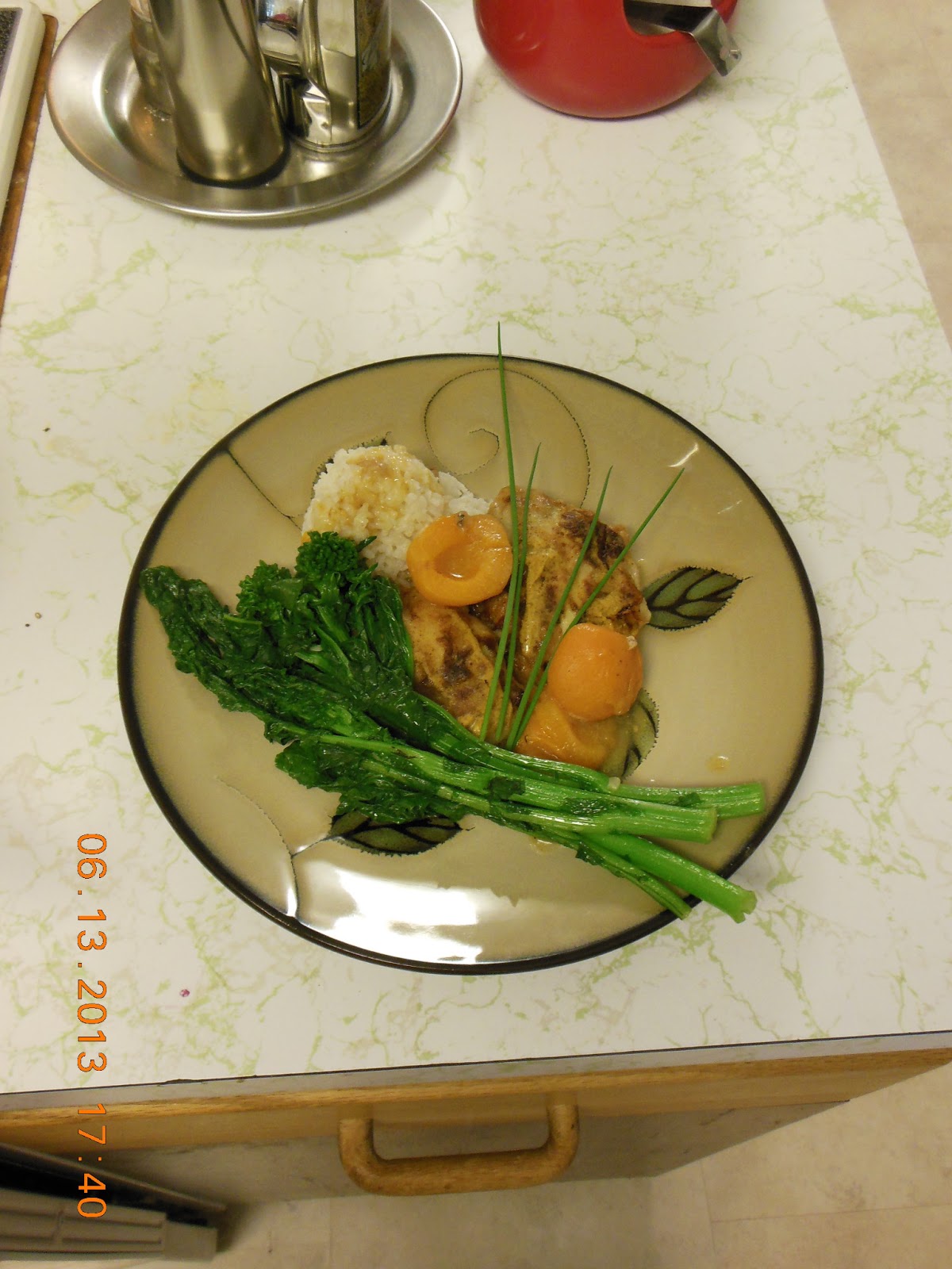 Truffle Oil Mustard Chicken with Apricots Our Sunday Cafe, the