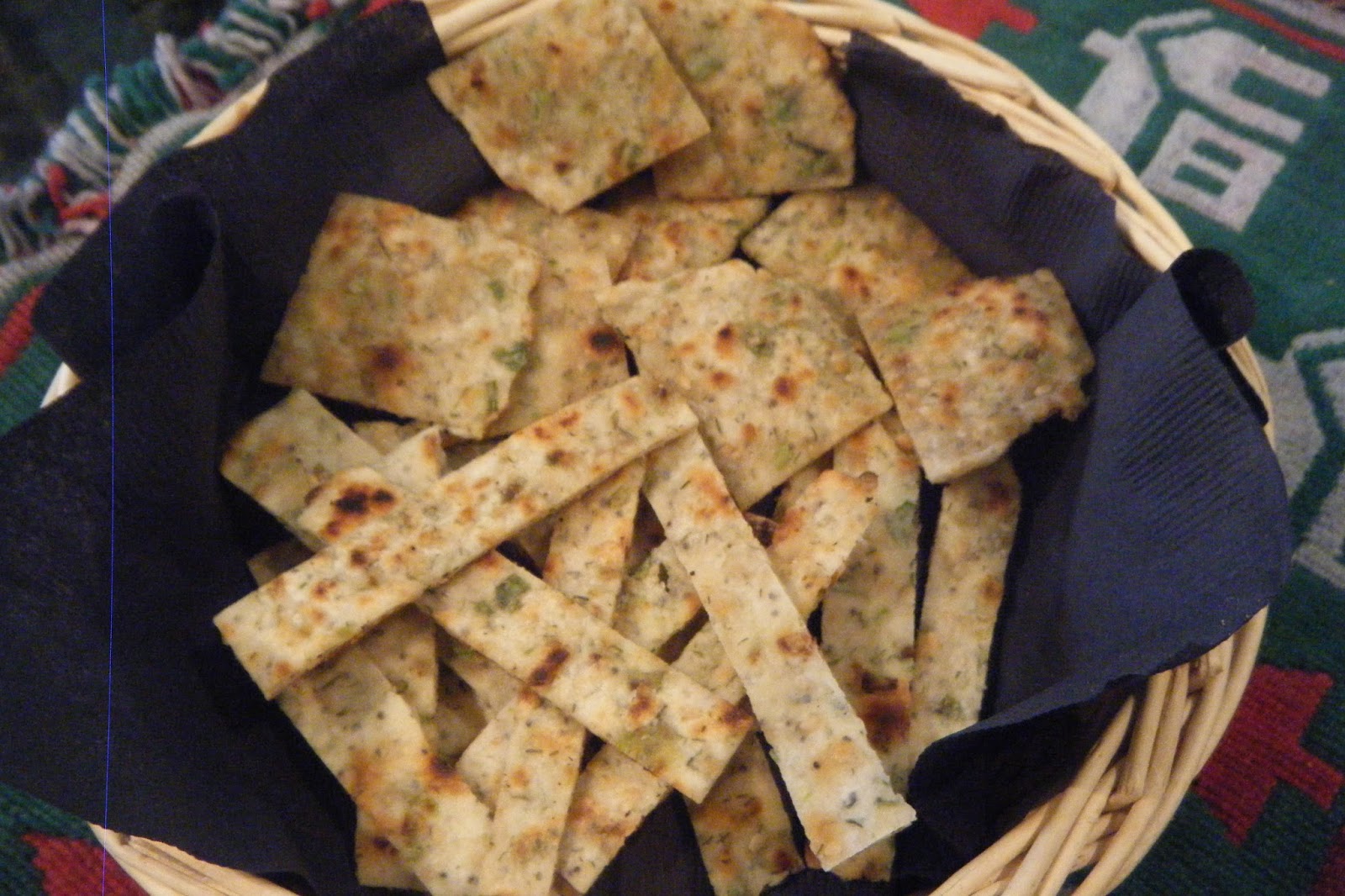 Nutrition Budgeteer Homemade Green Onion Crackers are sure to impress