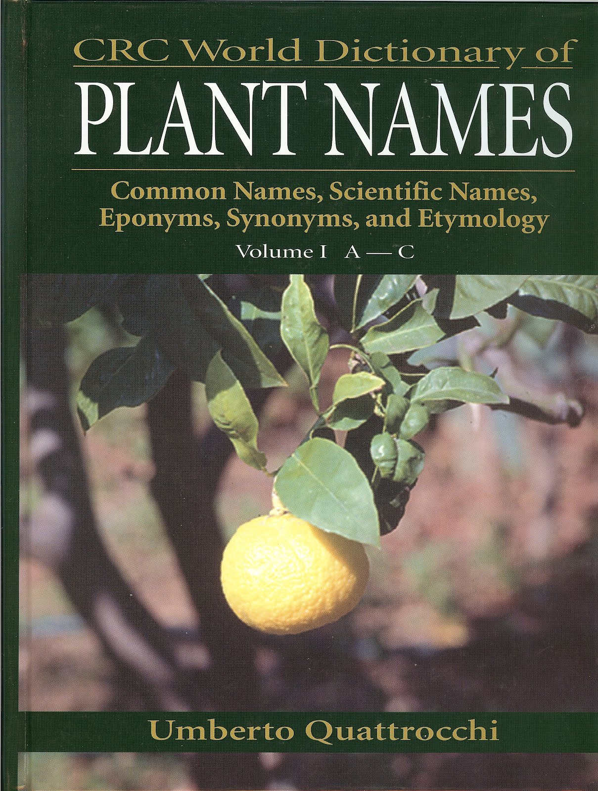 TravelMarx CRC World Dictionary of Plant Names Who is Umberto