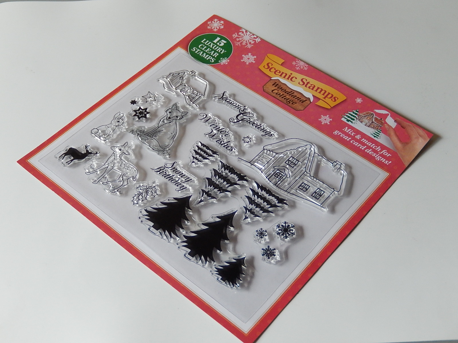 Miss Paperfection Hema Clear stamps