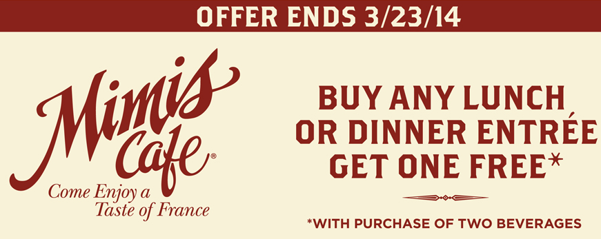 Mimis coupons