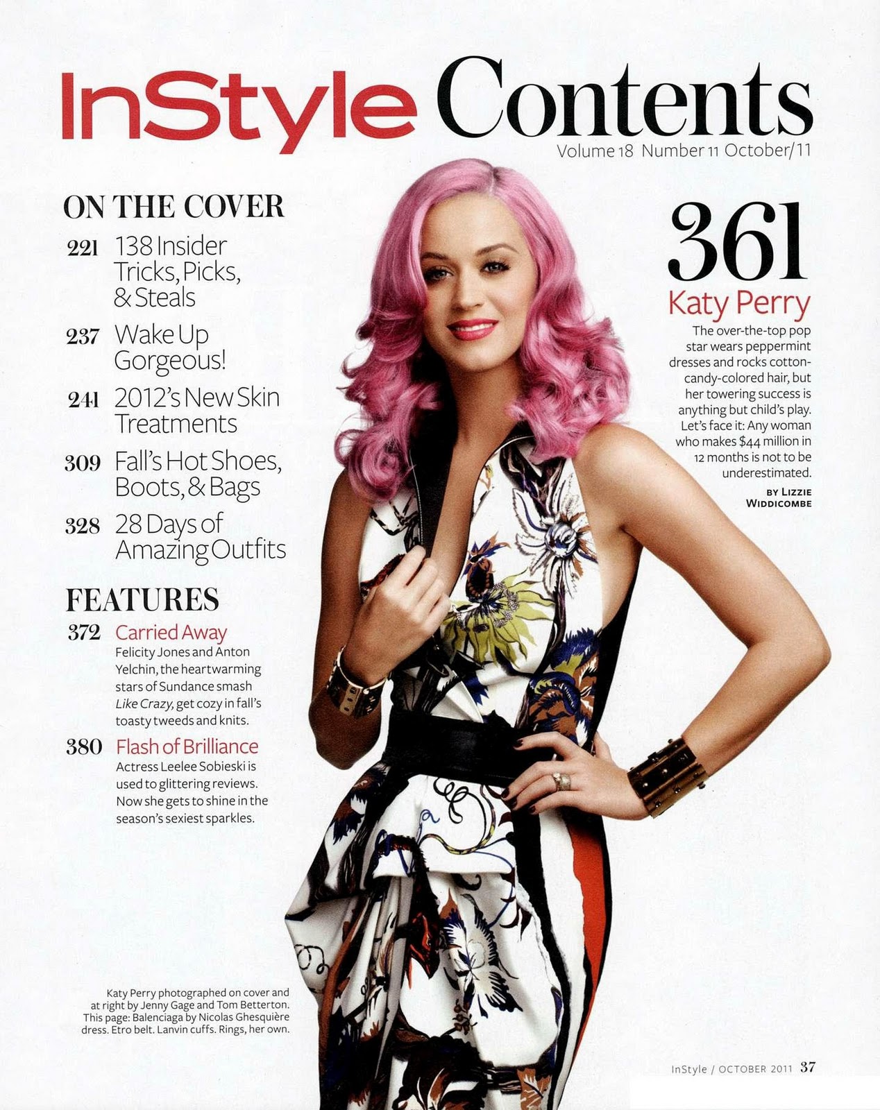 Katy Perry for InStyle US October 2011 - Photoshoot by Jenny Gage Katy Perry for InStyle US October 2011 - Photoshoot by Jenny Gage