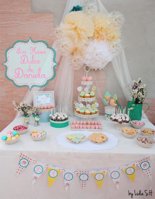 La mesa dulce de Daniela (Kit de fiesta Primavera) — Nunca es demasiado  dulce