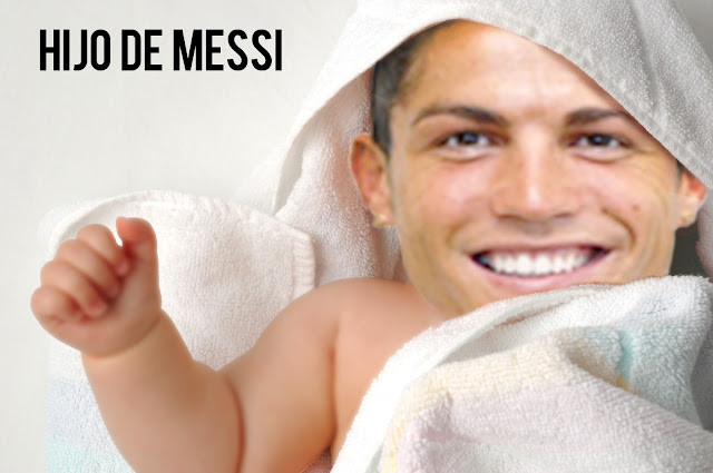 Artículos de Pelotas.: Foto de Thiago Messi Roccuzzo, el hijo de Leo Messi