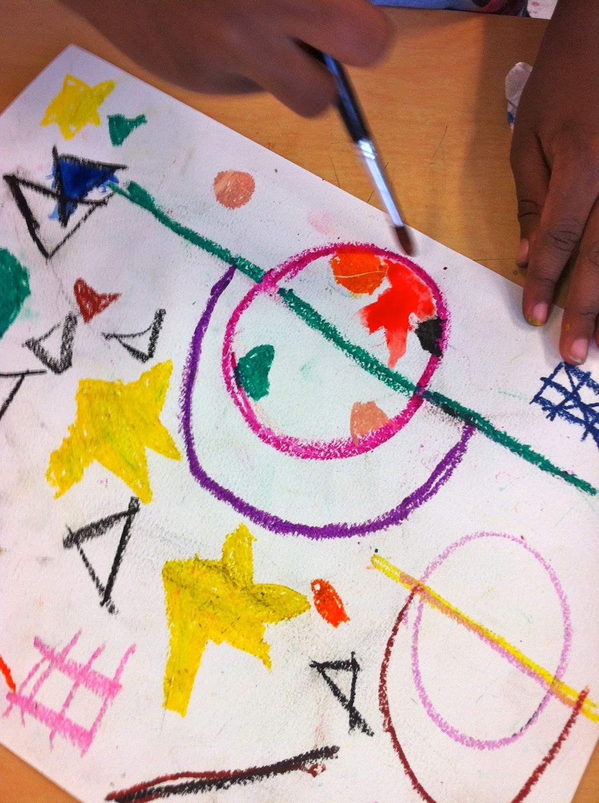 B. Creative: Abstract Works by First Grade