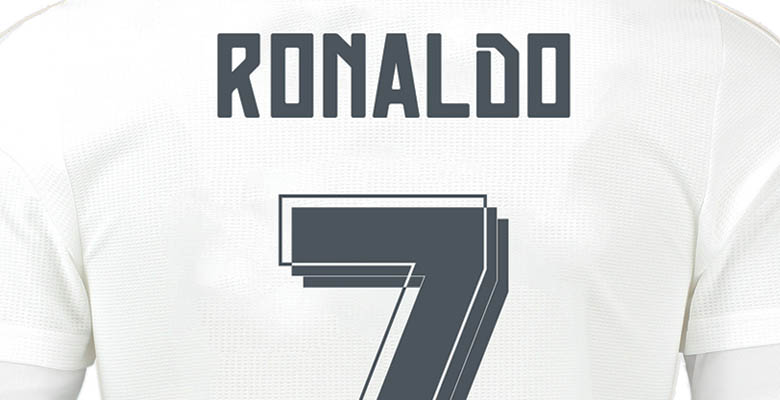 Back Of Jersey Font