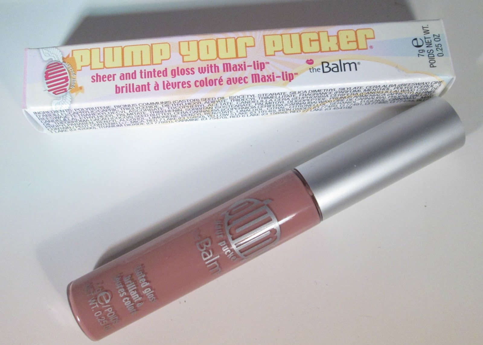 theBalm Plump Your Pucker Lip Gloss Review