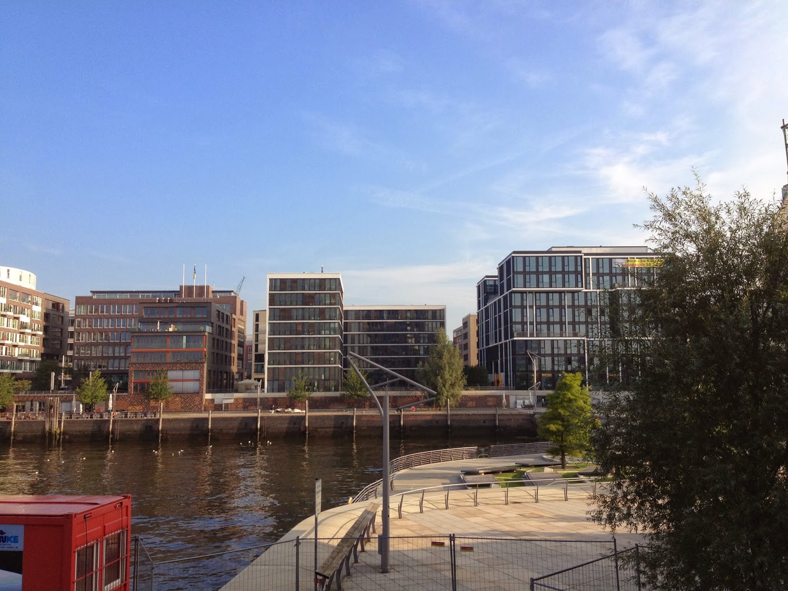 Hafencity vom Unilever-Gebäude aus