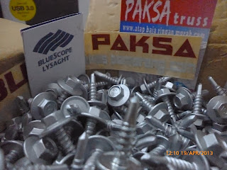 screw mur baut sekrup baja ringan yang terbaik