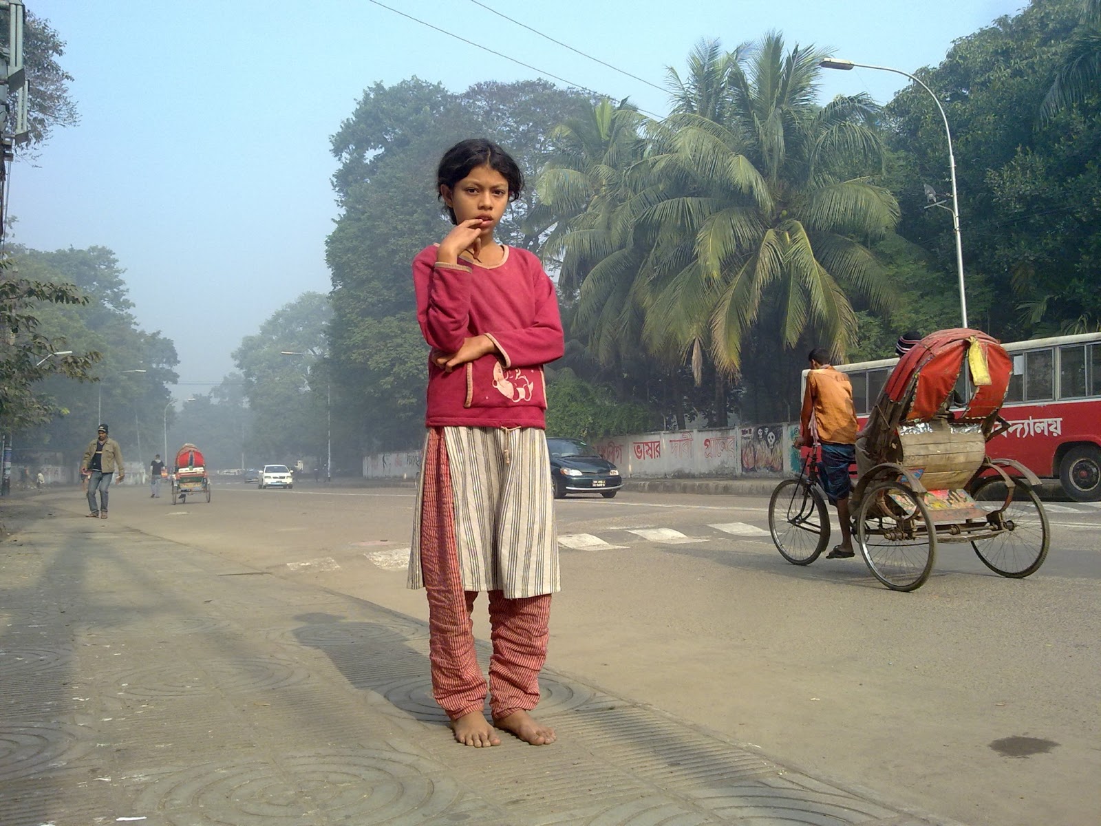 Street child Bangladesh Girls