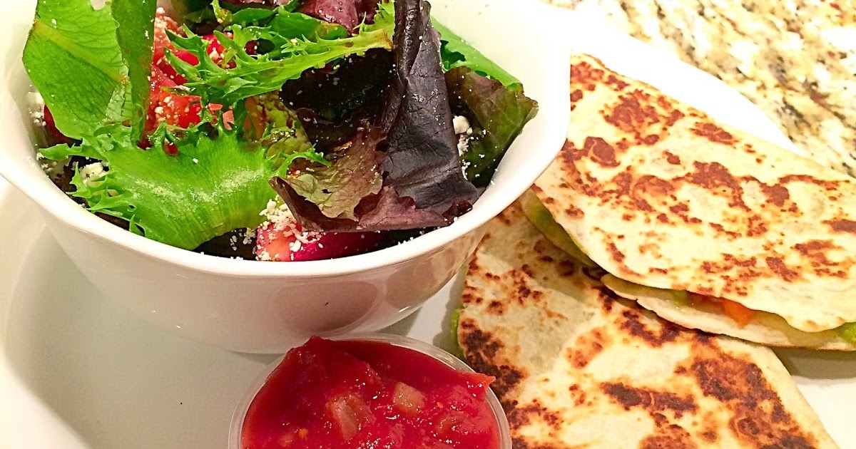 Everything Kelly Jean No Cheese Avocado Quesadilla