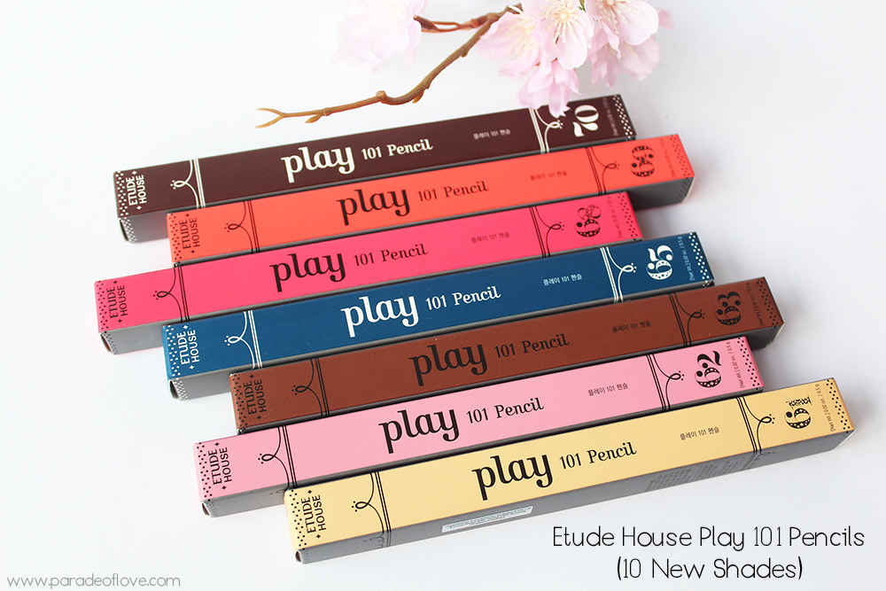 Etude House's Play 101 Pencils