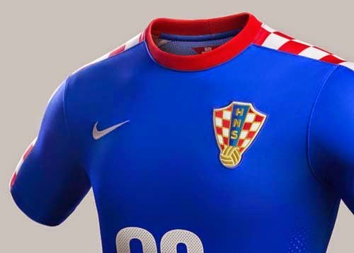 Nike released Croatia home and away kit 2014