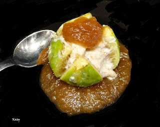 Higos Rellenos De Frutos Secos Con Puré De Piña