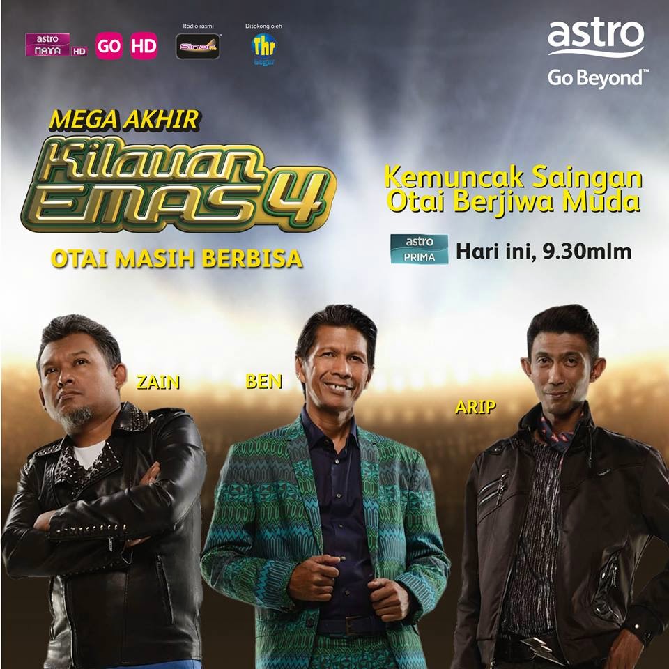 Arip Zain Ben Kilauan Emas 4 Mega Akhir