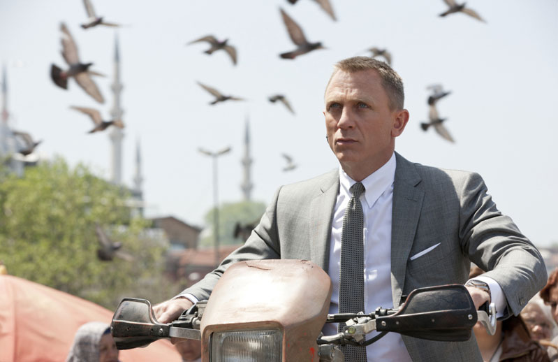 James Bond's Skyfall Motorcycle AuTo CaR