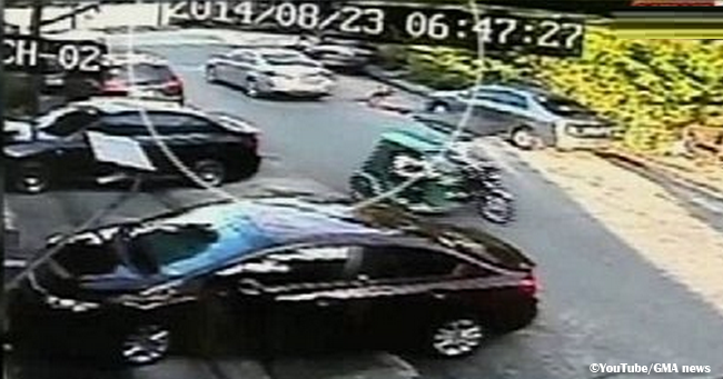 CCTV Video of Naked Teenager Fall Out of a Luxury Car in Mandaluyong CCTV Video of Naked Teenager Fall Out of a Luxury Car in Mandaluyong