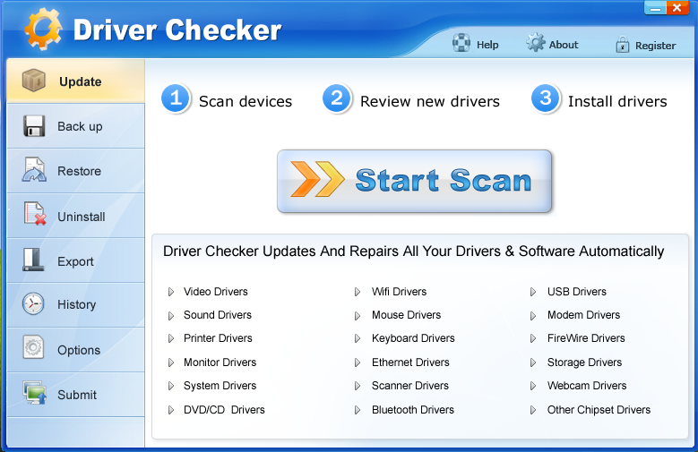  برنامج  Driver Checker لتحديث التعريفات أخر أصدار  Driver+Checker