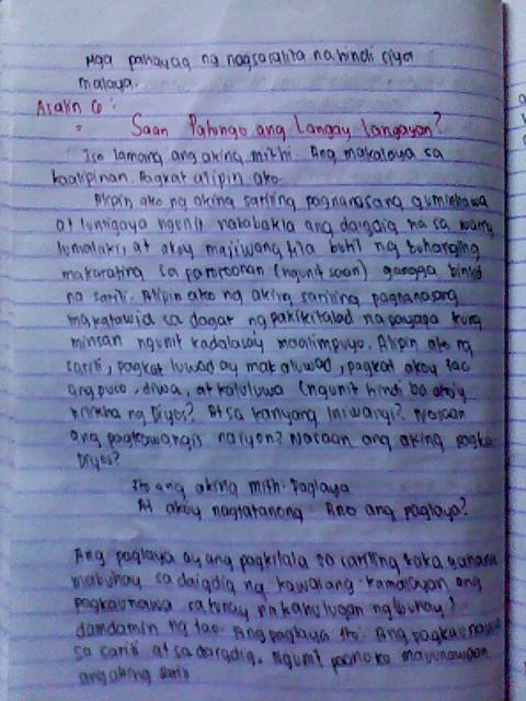 Paano magsulat ng essay