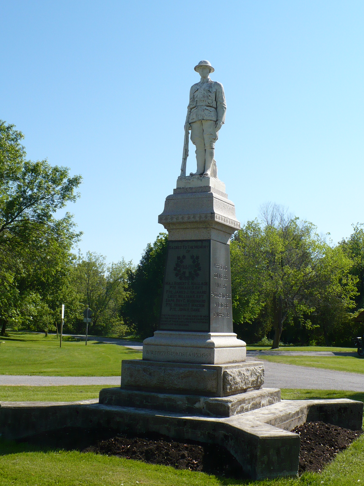Ontario War Memorials Cannington