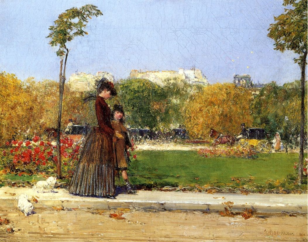 Paris in Painting by Childe Hassam, American Impressionist Painter