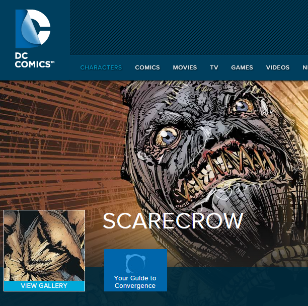 DC Comics Scarecrow Bio