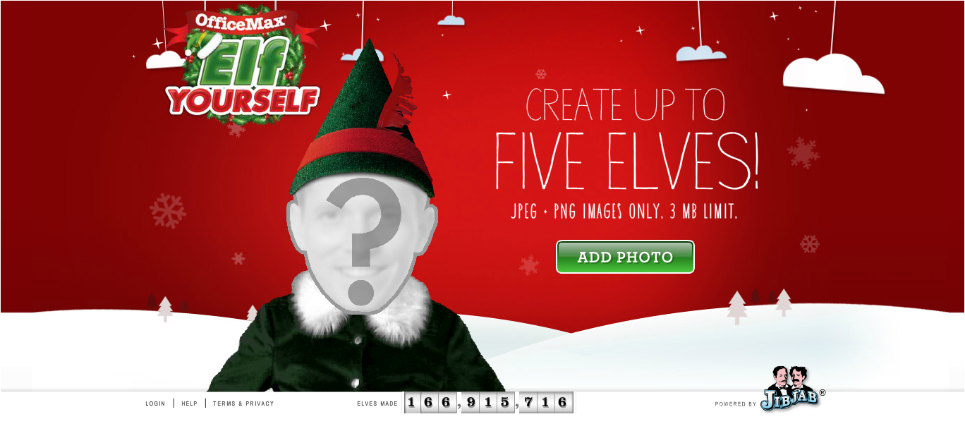 office max elf yourself jibjab christmas elf