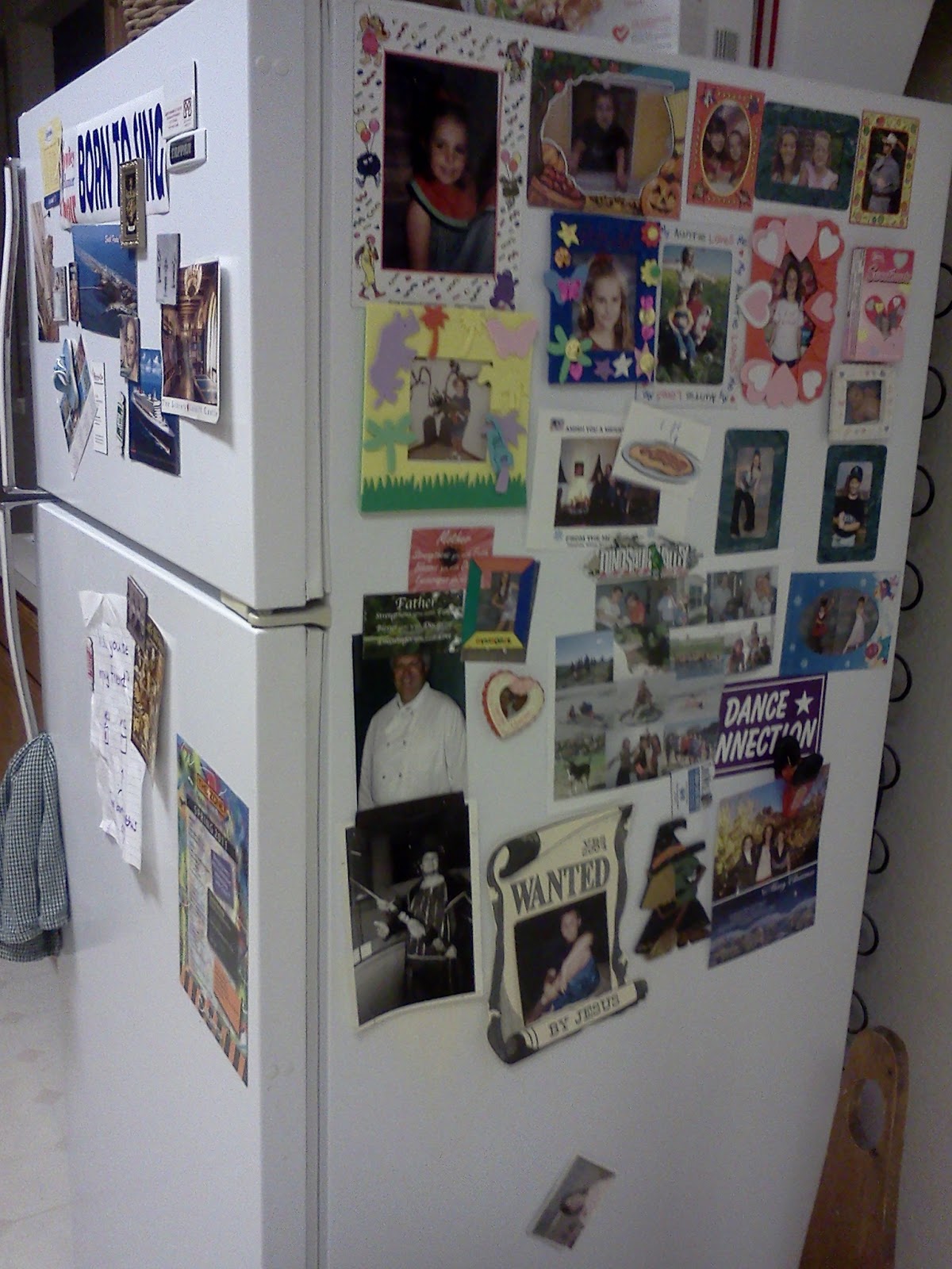 Life on the refrigerator door genre picture