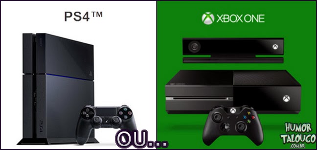 Ganhar um PS4 grátis ou um Xbox One ? Ganhar um PS4 grátis ou um Xbox One ?