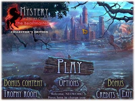 Mystery of Unicorn Castle The Beastmaster Collectors Edition v0.950.5 Mystery of Unicorn Castle The Beastmaster Collectors Edition v0.950.5