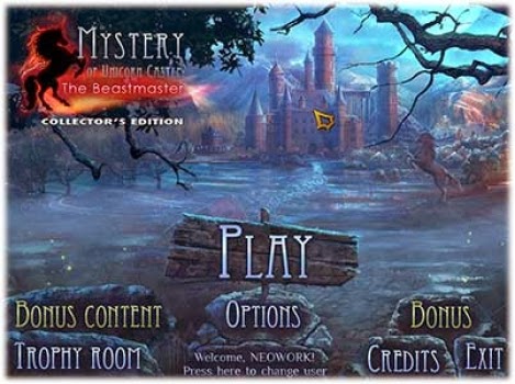 Mystery of Unicorn Castle The Beastmaster Collectors Edition v0.950.5