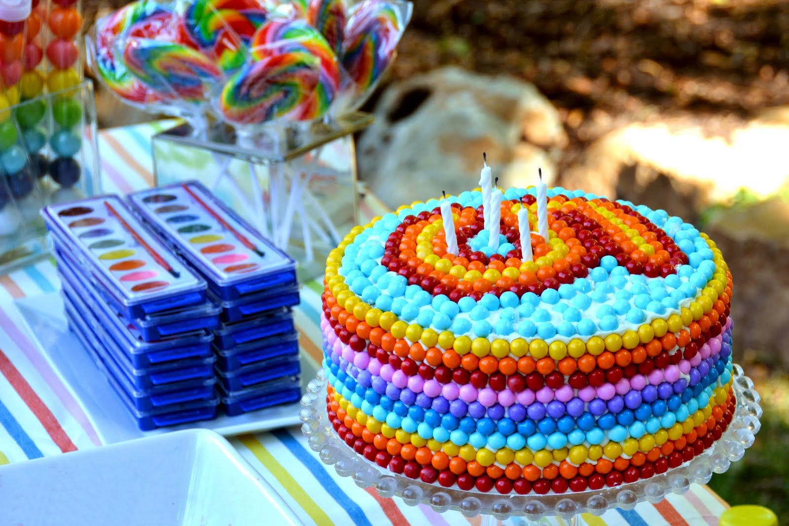 Party: Rainbow Art Birthday