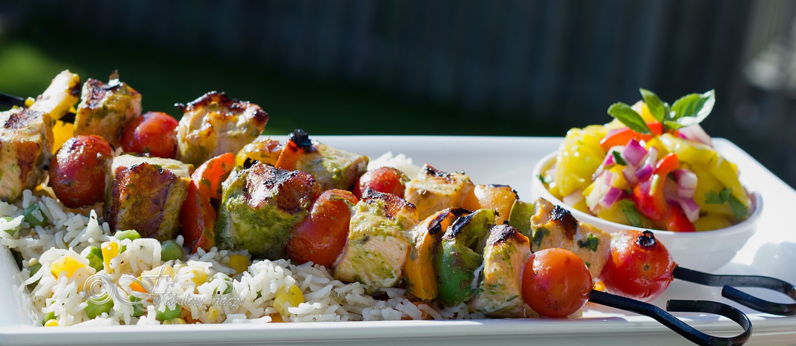 fabulous fridays Salmon Kababs