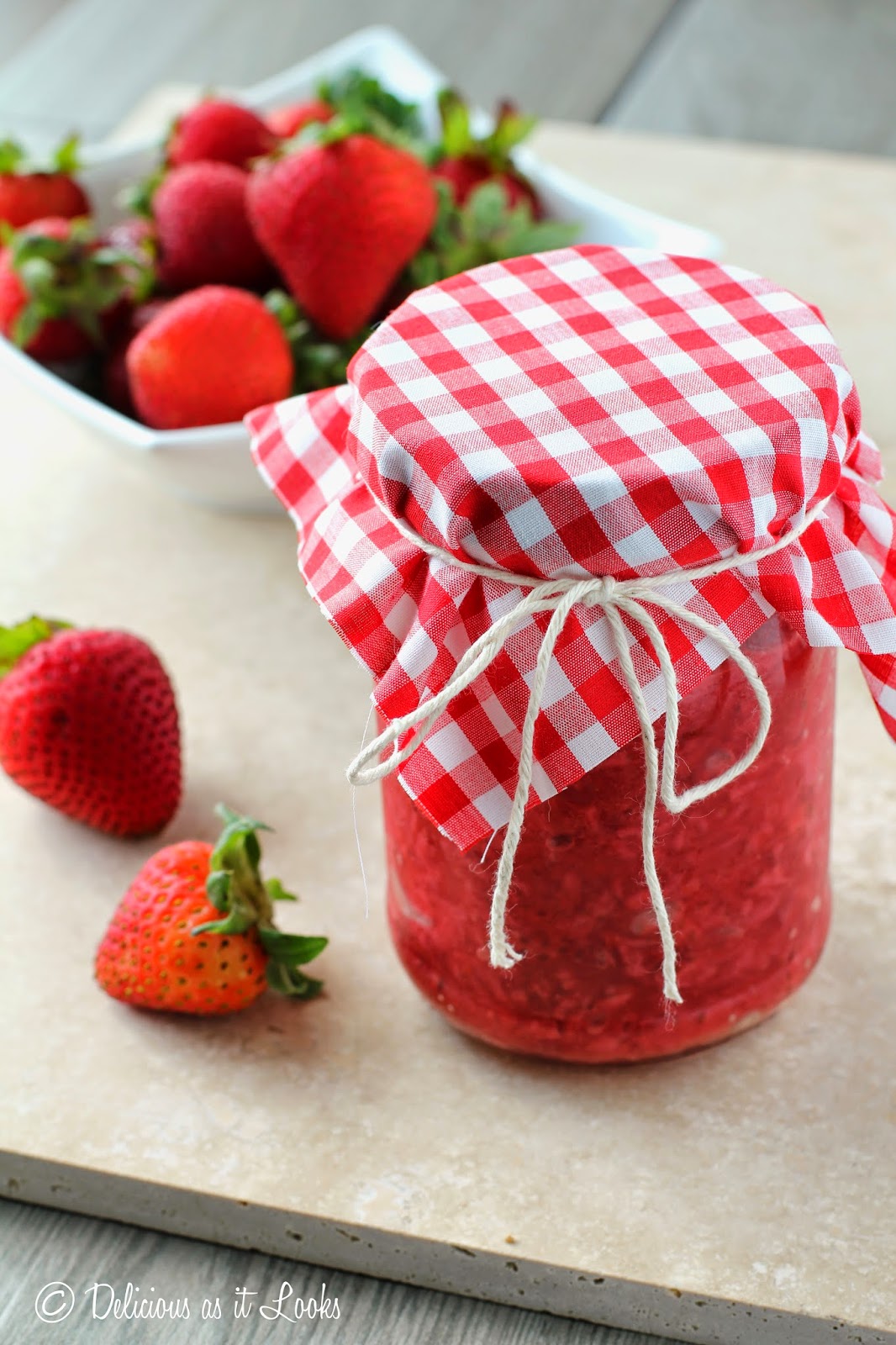 Quick & Easy LowSugar Strawberry Jam Delicious as it Looks