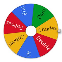 Wheel of Names - for Giveaways!