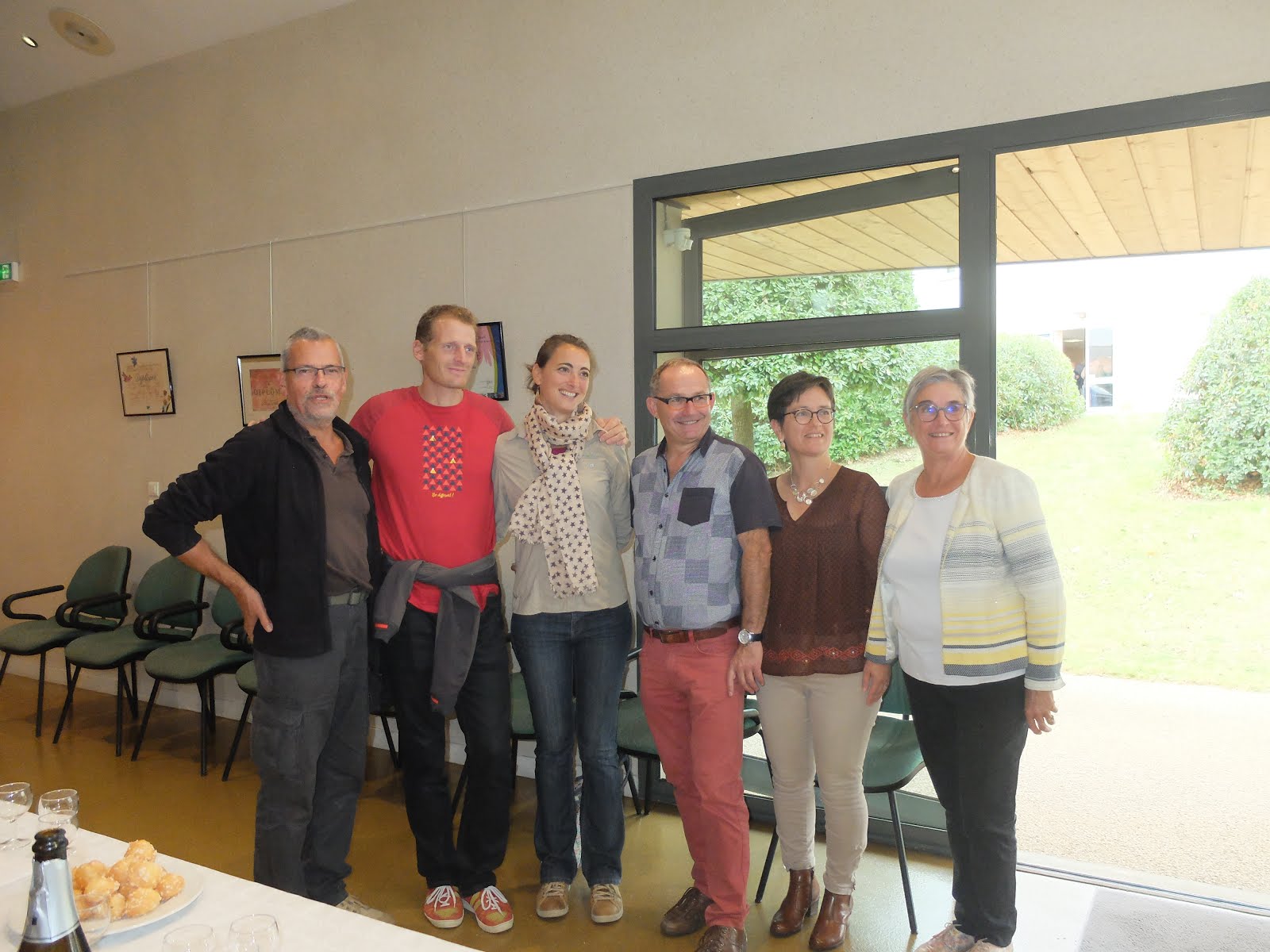 Accueil de l'invité d'honneur