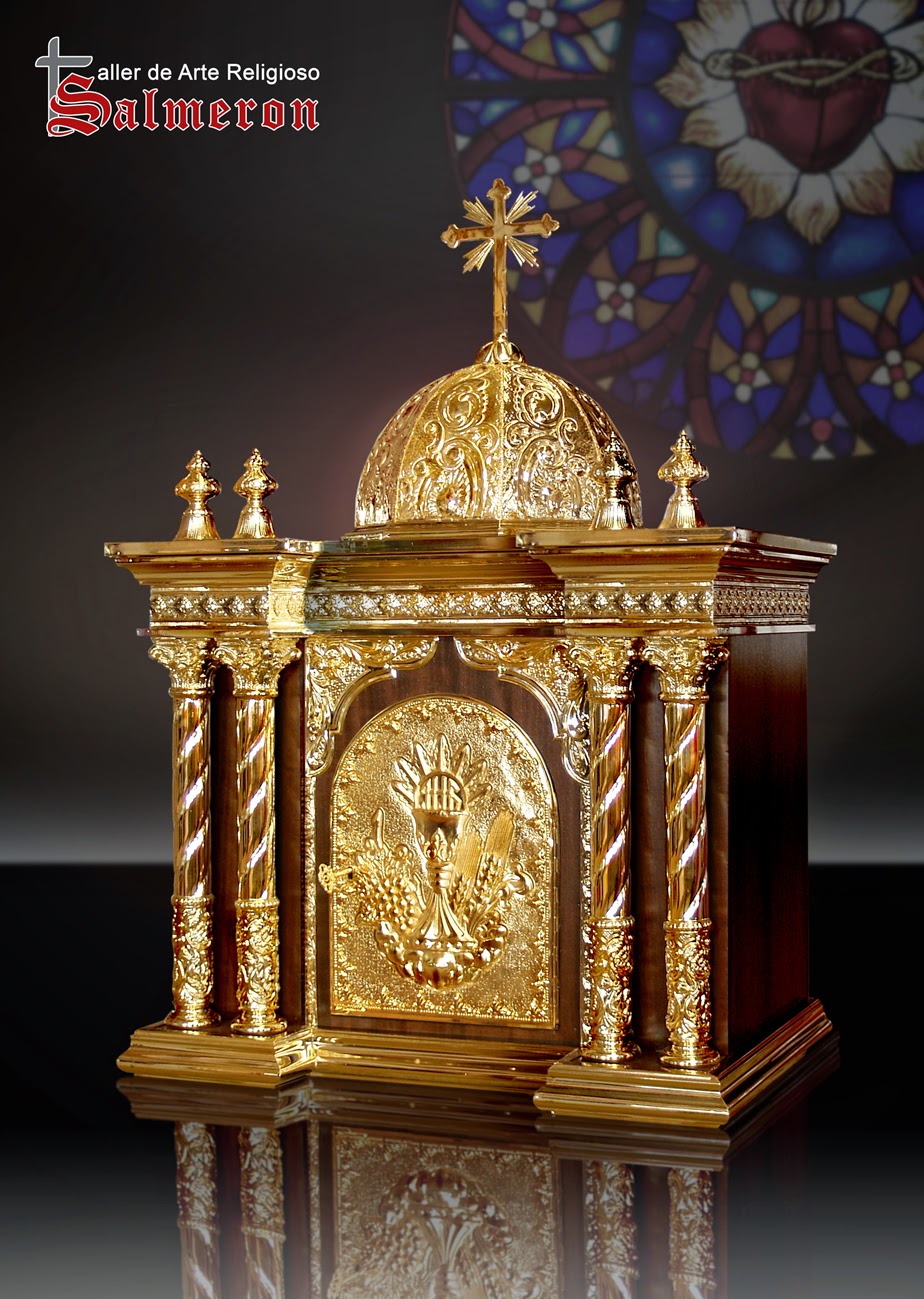 Taller de Arte Religioso Salmerón: Sagrario para la Capilla de la Casa