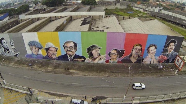 Chaves, Seu Madruga, Chiquinha e toda a turma são homenageados por  grafiteiros em São Paulo