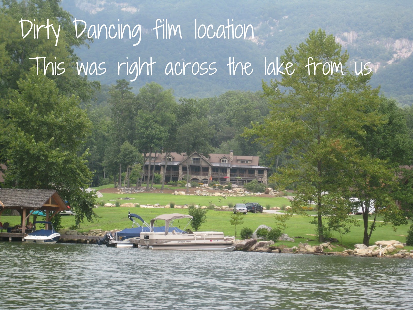 lake lure nc dirty dancing location