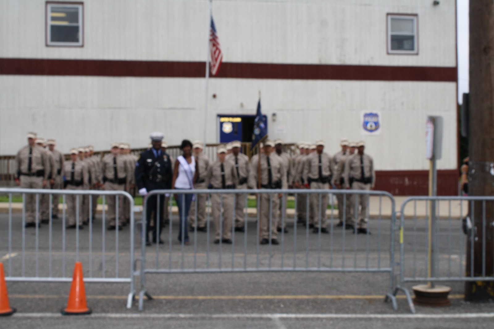 Attended the philadelphia police academy family day