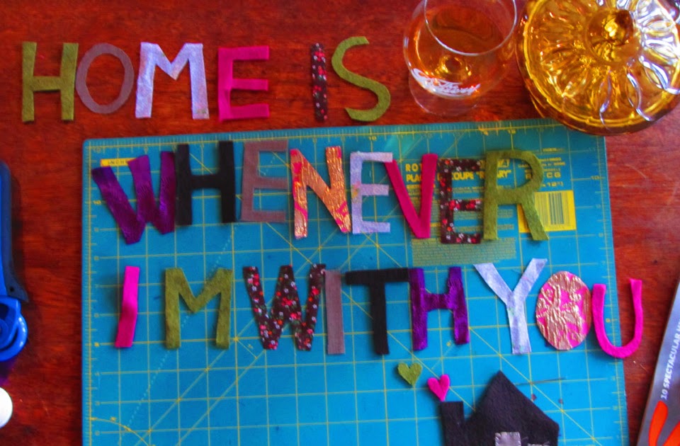 Swoonsville DIY Felt on Canvas